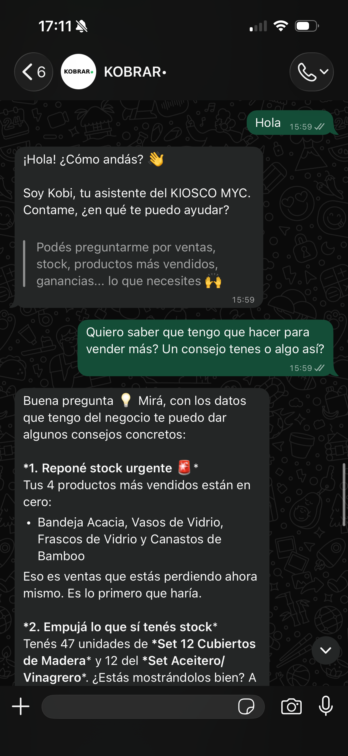 Control de inventario